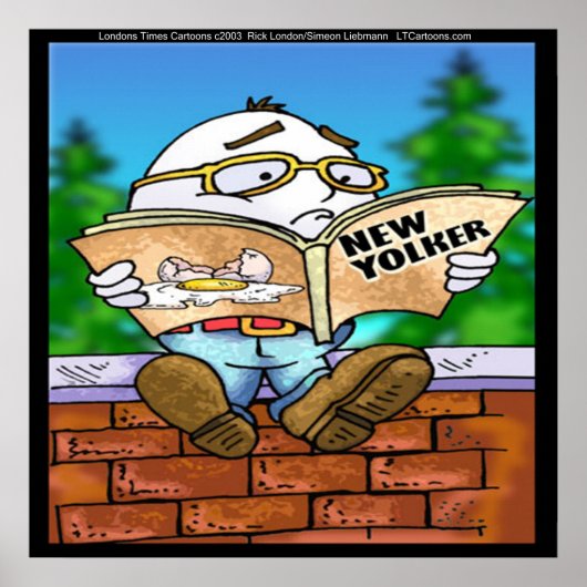 Mystery of Humpty Dumpty Funny Rick London Poster (Voorkant)