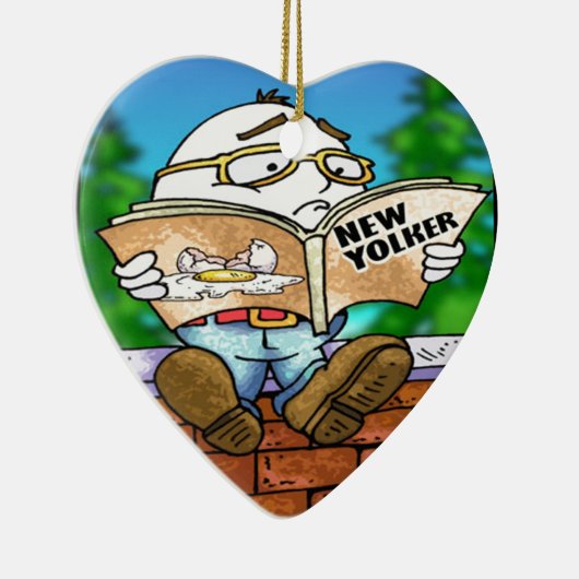 Mystery of Humpty Dumpty Rick London Gifts Keramisch Ornament (Rechts)