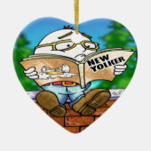 Mystery of Humpty Dumpty Rick London Gifts Keramisch Ornament (Voorkant)