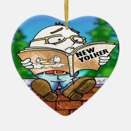 Mystery of Humpty Dumpty Rick London Gifts Keramisch Ornament (Voorkant)