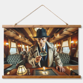 Mystery on the Midnight Express beroemd gemaakt do Hangend Wandkleed