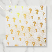 Mystery Party Black and Gold Murder Bedankjes Labels (Voorkant)