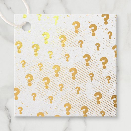 Mystery Party Black and Gold Murder Bedankjes Labels (Voorkant)