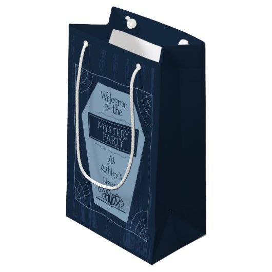 Mystery Party - Gift Bag Klein Cadeauzakje (Voorkant Gekanteld)