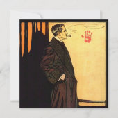 MYSTERY PARTY INVITE ~SUPER SLEUTH KAART (Voorkant)