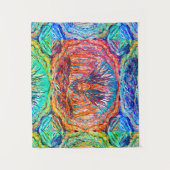 Mystery Rainbow Goddess Holding Sky Wandkleed (Voorkant)