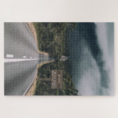 Mystery Road in Bossen huwelijksvoorstel Puzzle Legpuzzel (Horizontaal)