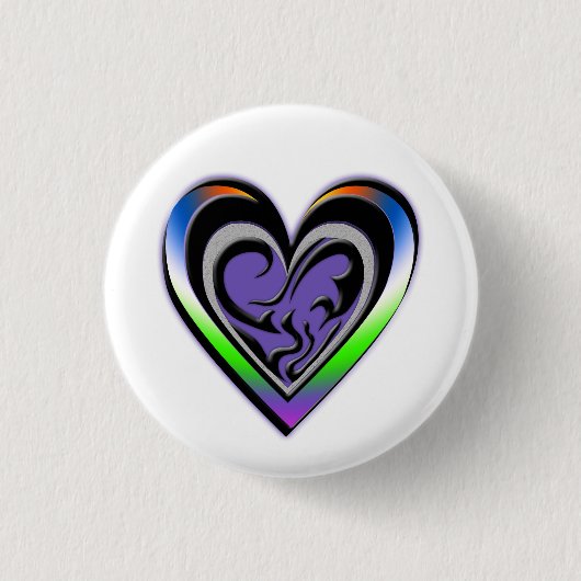 Mystery Ronde Button 3,2 Cm (Voorkant)