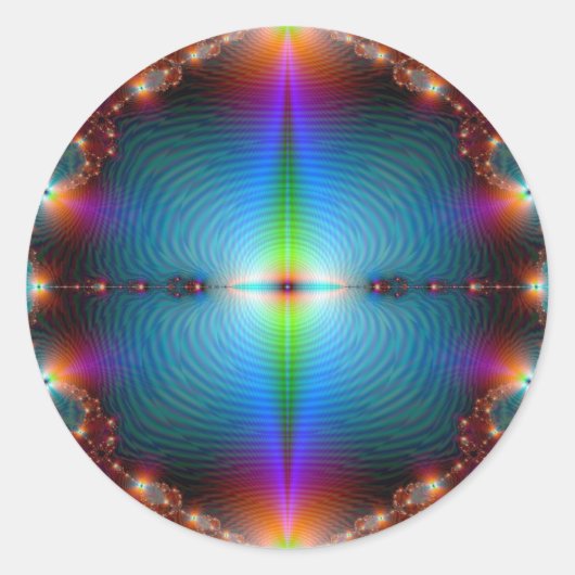 Mystery Ronde Sticker (Voorkant)