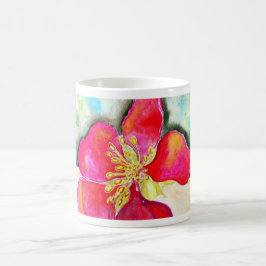 Mystery roze Waterverf Koffiemok