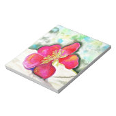 Mystery roze Waterverf Notitieblok (Linkerzijde)