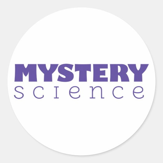 Mystery Science Sticker (Voorkant)
