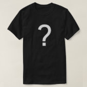 Mystery Shirt - vraagteken Classic T-Shirt.png (Design voorkant)