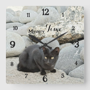 Mystery Time – Zwarte Katten Klok