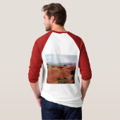 Mystery Valley Southwest 3/4 Sleeve Raglan Shirt (Achterkant volledig)
