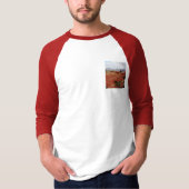 Mystery Valley Southwest 3/4 Sleeve Raglan Shirt (Voorkant)