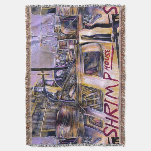 Mystery Vlees, afkomstig van water. Deken (Voorkant Verticaal)