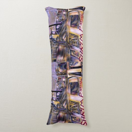 Mystery Vlees met waterborn Lichaamskussen (Voorkant Verticaal)