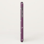 Mystery vraagteken raadsel puzzle mauve Case-Mate iPhone case (Achterkant/links)