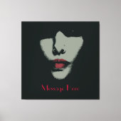 Mystery Woman Wrapped Canvas (Voorkant)