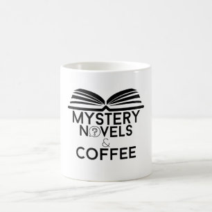 Mysteryromans en koffie koffiemok