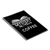 Mysteryromans en Koffie Notitieboek (Rechterzijde)