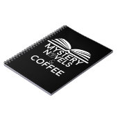 Mysteryromans en Koffie Notitieboek (Linkerzijde)