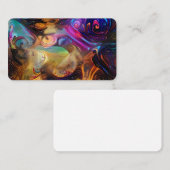 Mystic abstract visitekaartje (Voorkant / Achterkant)