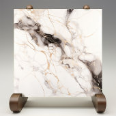 Mystic Aderen Faux Smoky Marble Tegel Print Tegeltje