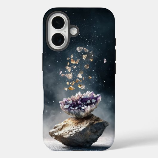 Mystic Amethyst Stones Telefoonhoesje Case-Mate iPhone Case (Achterkant)