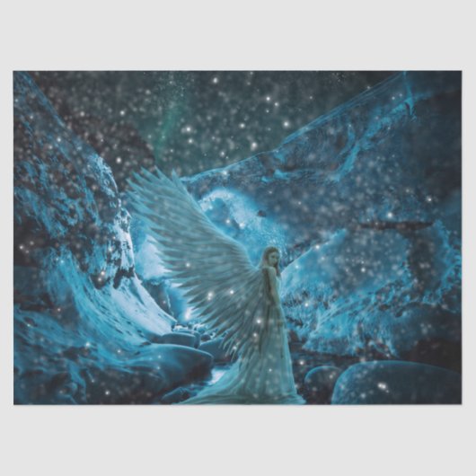 Mystic Angel Decoupage Tissuepapier (Voorkant)