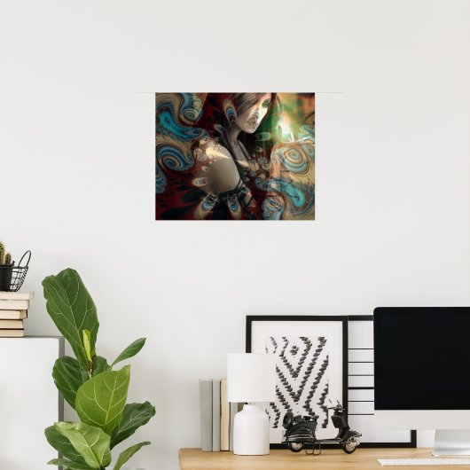 Mystic Angel - Poster (Thuiskantoor)