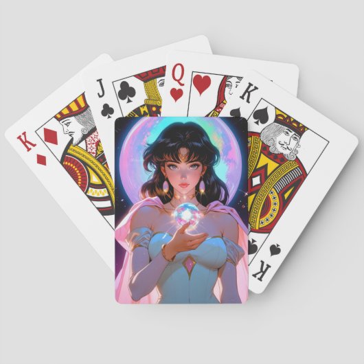 Mystic Anime Playing Cards Pokerkaarten (Achterkant)