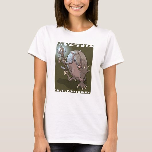 Mystic Armadillo Character T-shirt (Voorkant)