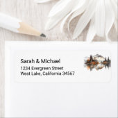 Mystic Autumn Return Address Label (Insitu)