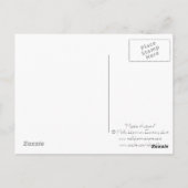 Mystic Autumn Vampire Halloween Fairy Fantasy Art Briefkaart (Achterkant)