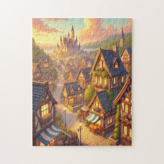 Mystic Avenue: A Stroll Through Another World Legpuzzel (Verticaal)
