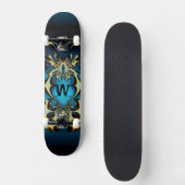 Mystic Ball Monogram Skateboard (Voorkant)