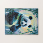 Mystic Bamboo Panda Legpuzzel (Horizontaal)