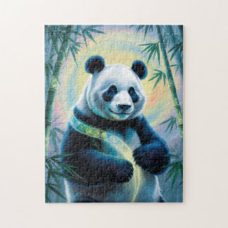 Mystic Bamboo Panda Legpuzzel