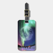 Mystic Beaubright big full blue moon Bagagelabel (Voorkant verticaal)