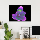 Mystic Beauty Crocus Flower Print (Thuiskantoor)