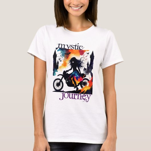 Mystic Biker's Journey T-shirt (Voorkant)