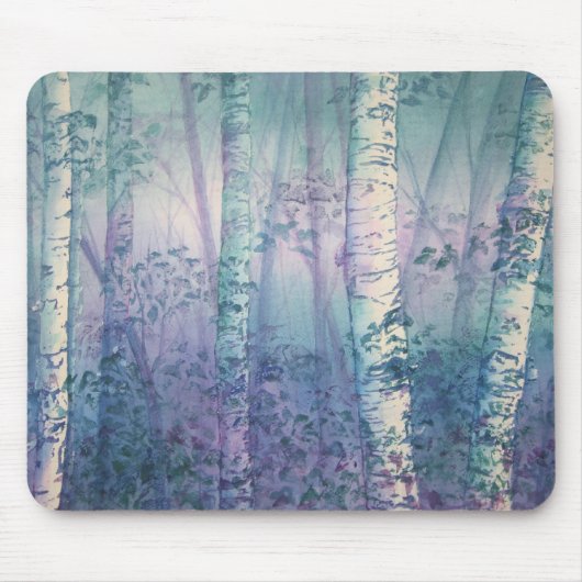 Mystic Birch Mousepad Muismat (Voorkant)