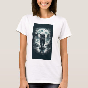 Mystic Black Panther - Bewaker van de Misty Fores T-shirt