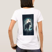 Mystic Black Panther - Bewaker van de Misty Fores T-shirt (Achterkant)