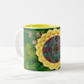 Mystic Blessings Tweekleurige Koffiemok (Voorkant links)