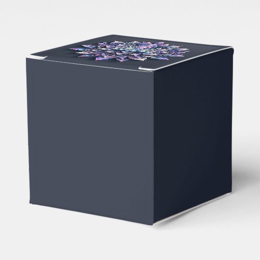 Mystic bloembak bedankdoosjes (Voorkant Zijde)