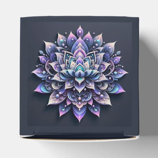 Mystic bloembak bedankdoosjes (Bovenkant)