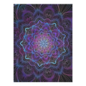 Mystic Bloom Mandala Foto Afdruk (Voorkant)